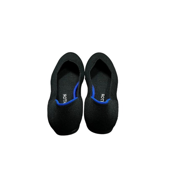 Rothy's Round Flat Bailarina in Black Women's Size 8 - Picture 5 of 8